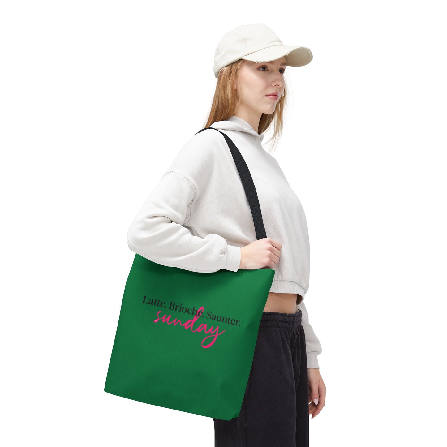 Latte Brioche Saunter Sunday Tote Bag for Shopping
