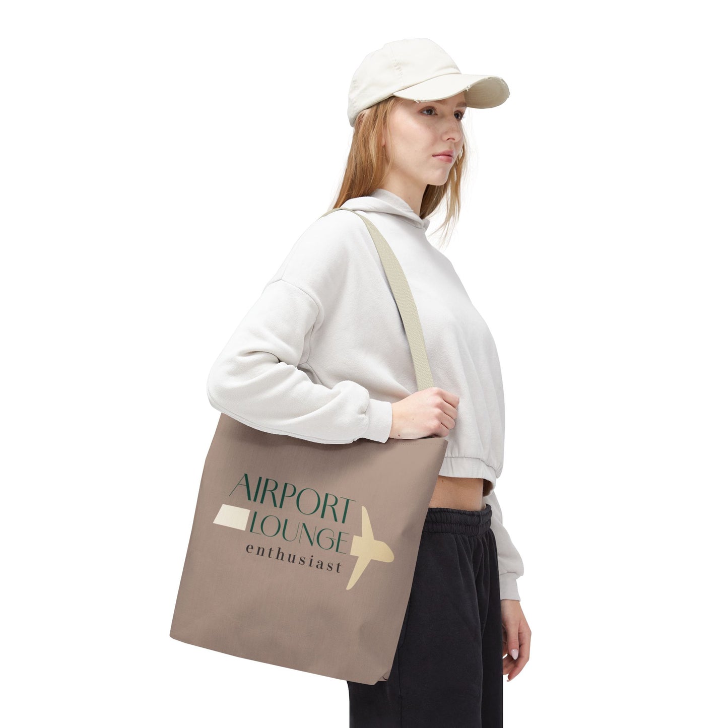 Airport Lounge Enthusiast Tote Bag for Shopping
