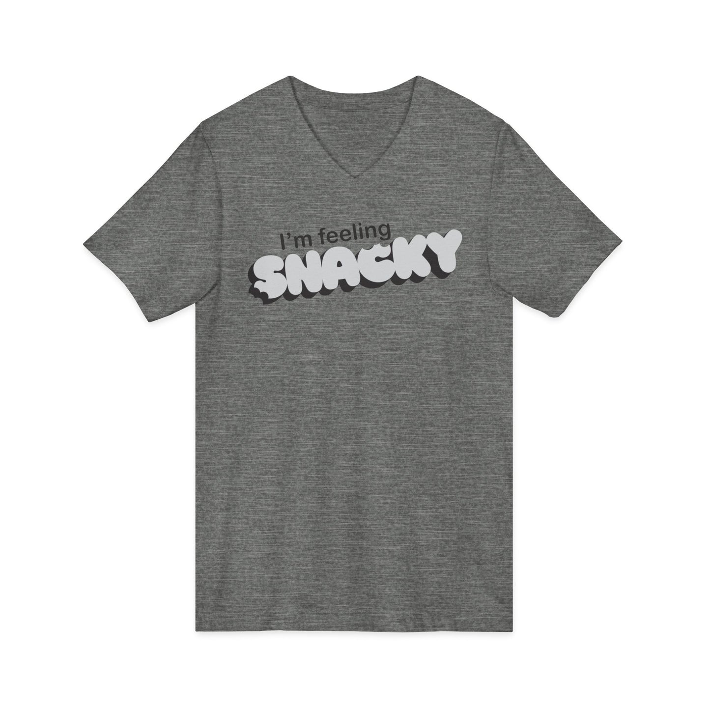 I'm Feeling Snacky V-Neck Tee