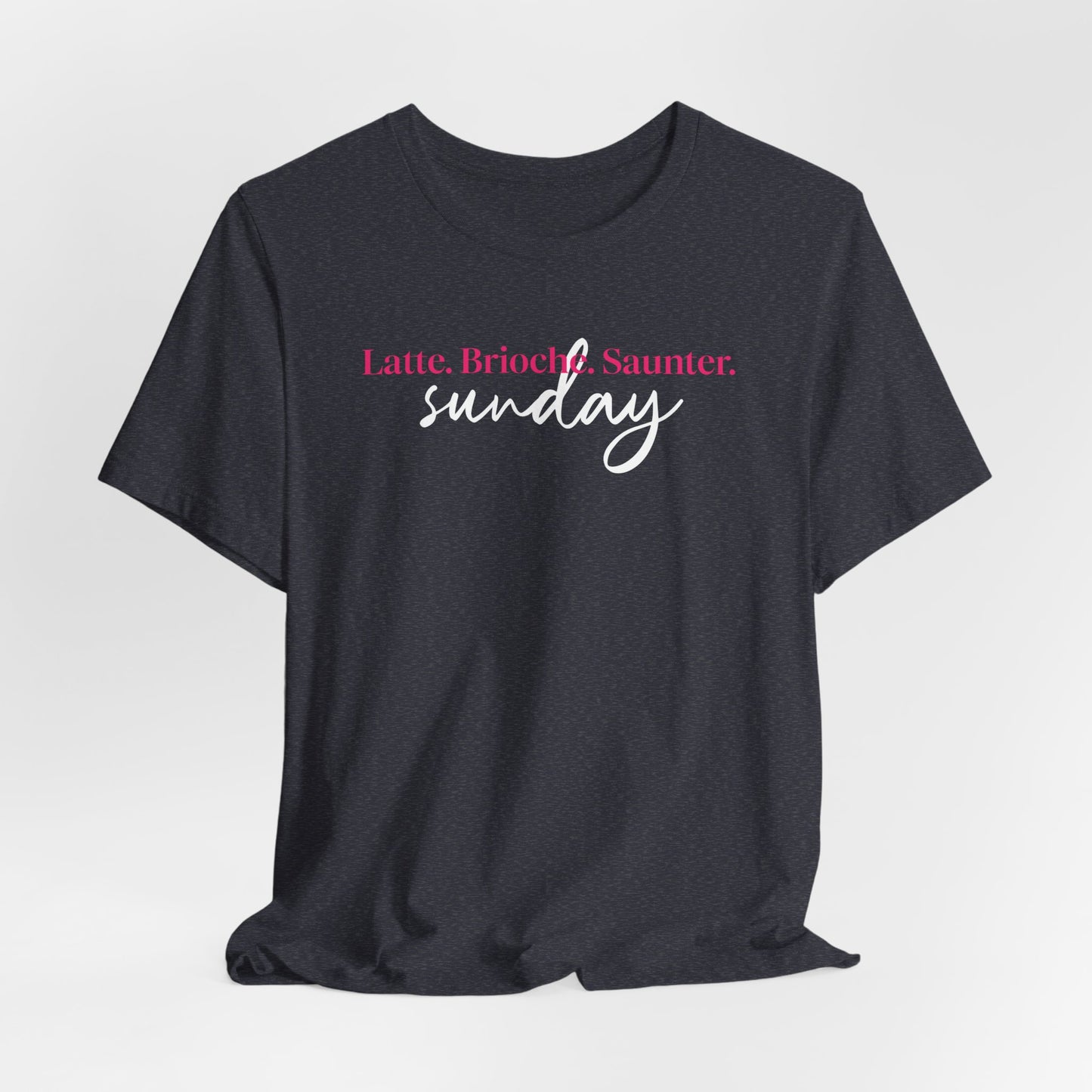 Latte Brioche Saunter Sunday T-Shirt