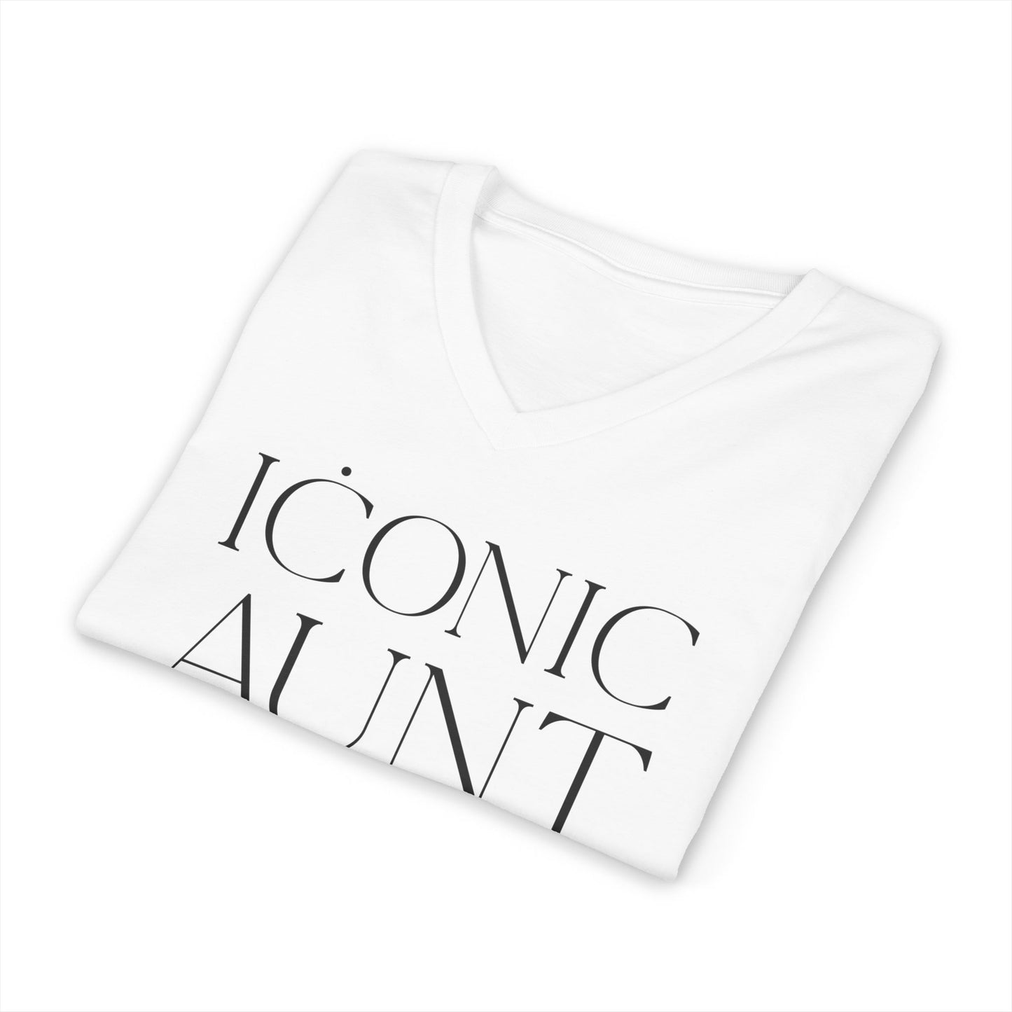 Iconic Aunt V-Neck Tee