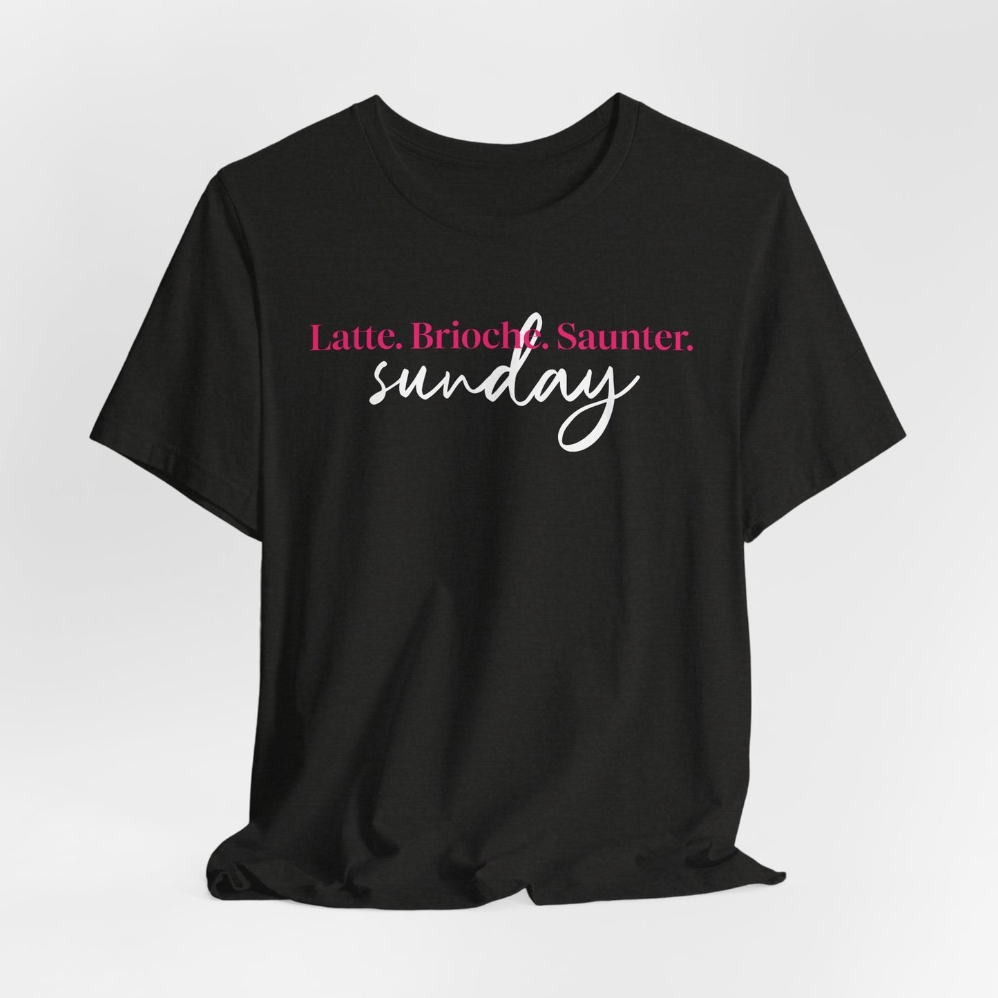 Latte Brioche Saunter Sunday T-Shirt