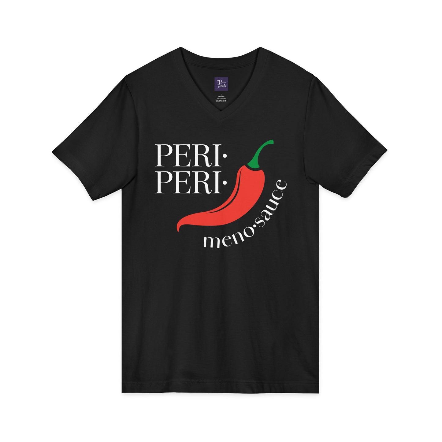 Peri Peri Meno-sauce Dash V-Neck Tee
