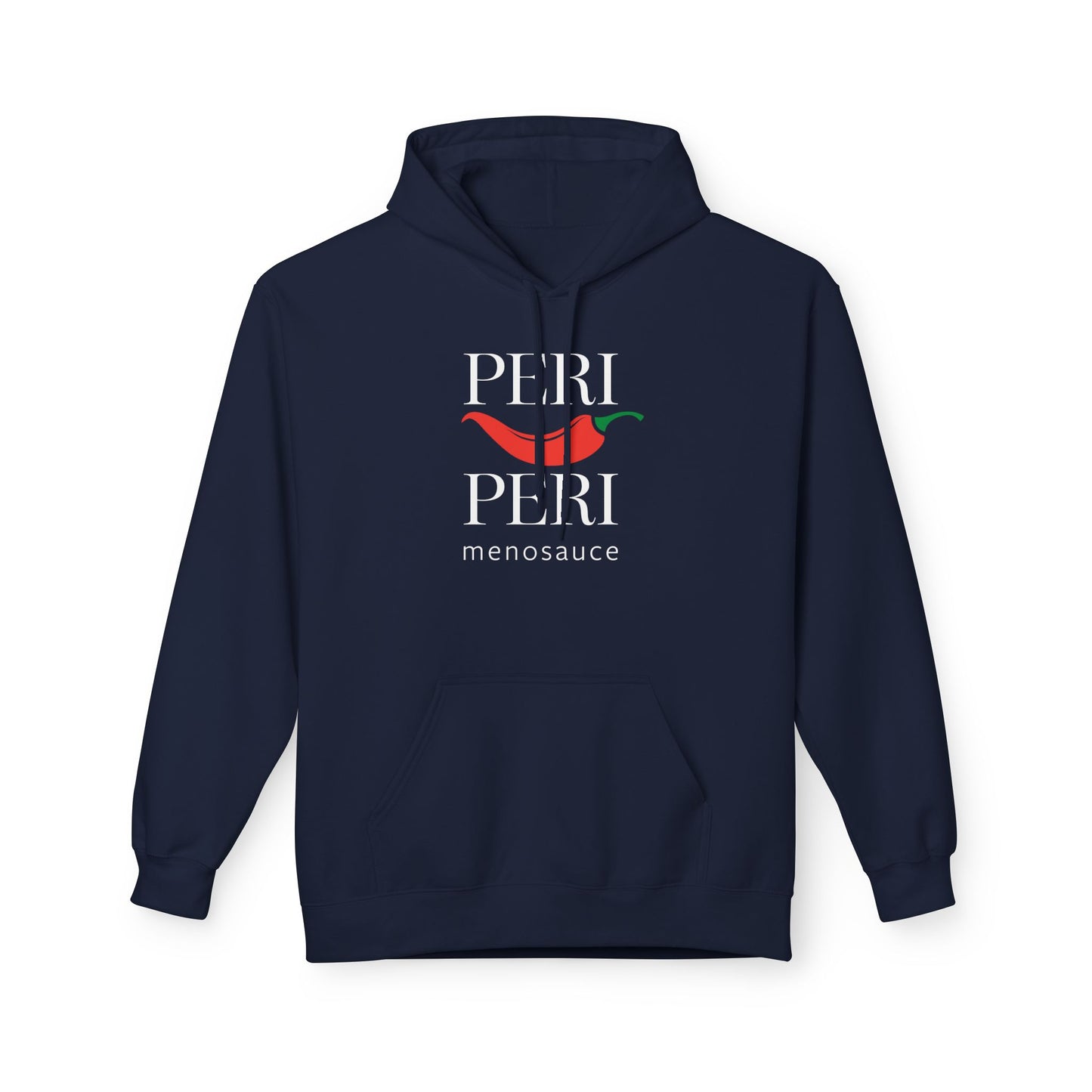 Peri Peri Menosauce Graphic Block Fleece Hoodie