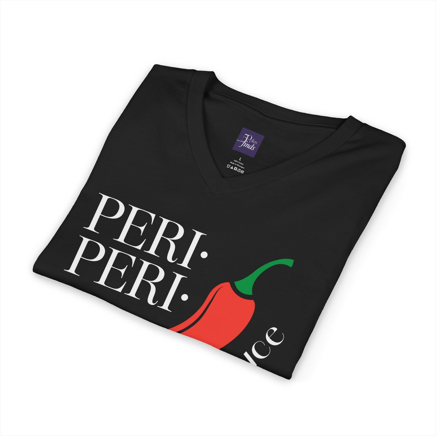 Peri Peri Meno-sauce Dash V-Neck Tee