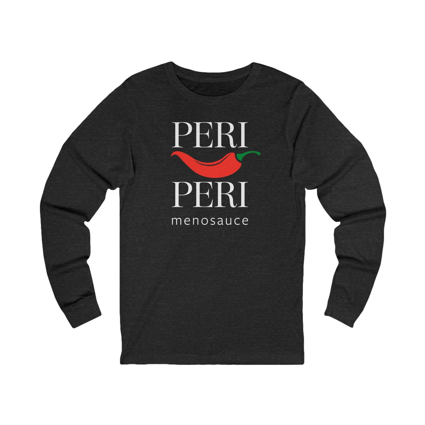 Peri Peri Menosauce Graphic Block Long Sleeve Tee