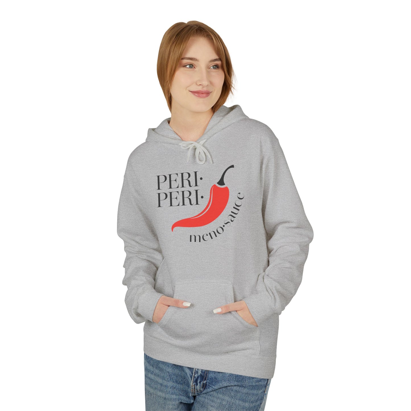 Peri Peri Meno-sauce Dash Fleece Hoodie