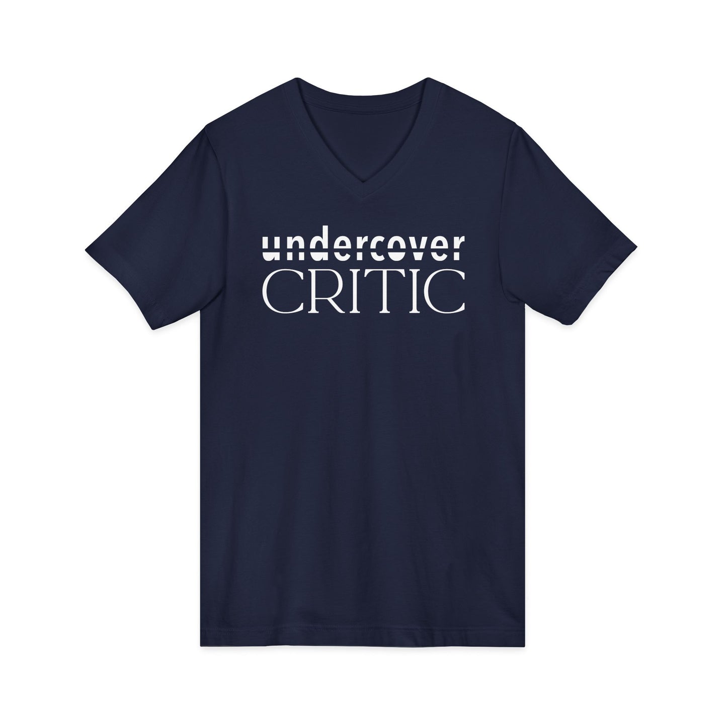 Undercover Critic V-Neck Tee