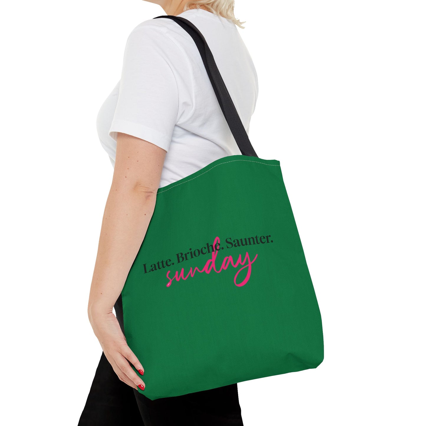 Latte Brioche Saunter Sunday Tote Bag for Shopping