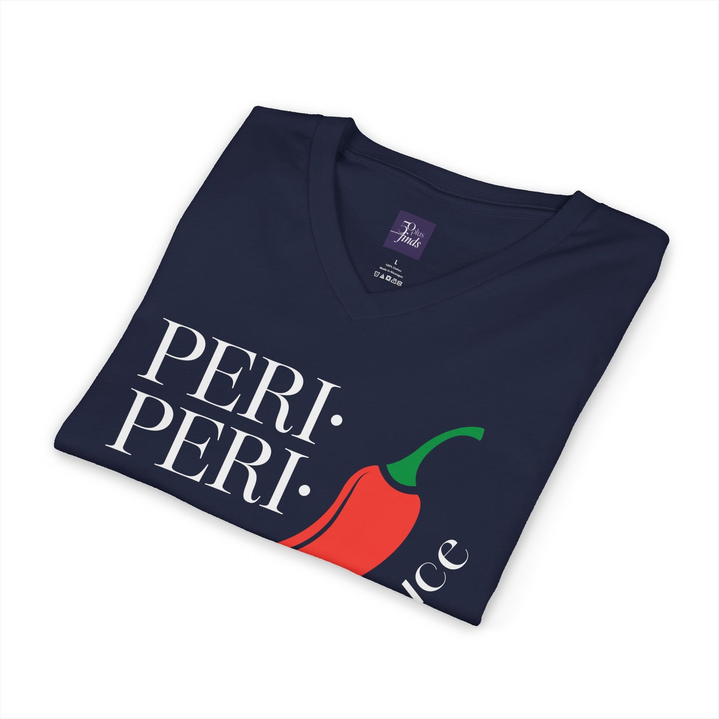 Peri Peri Meno-sauce Dash V-Neck Tee