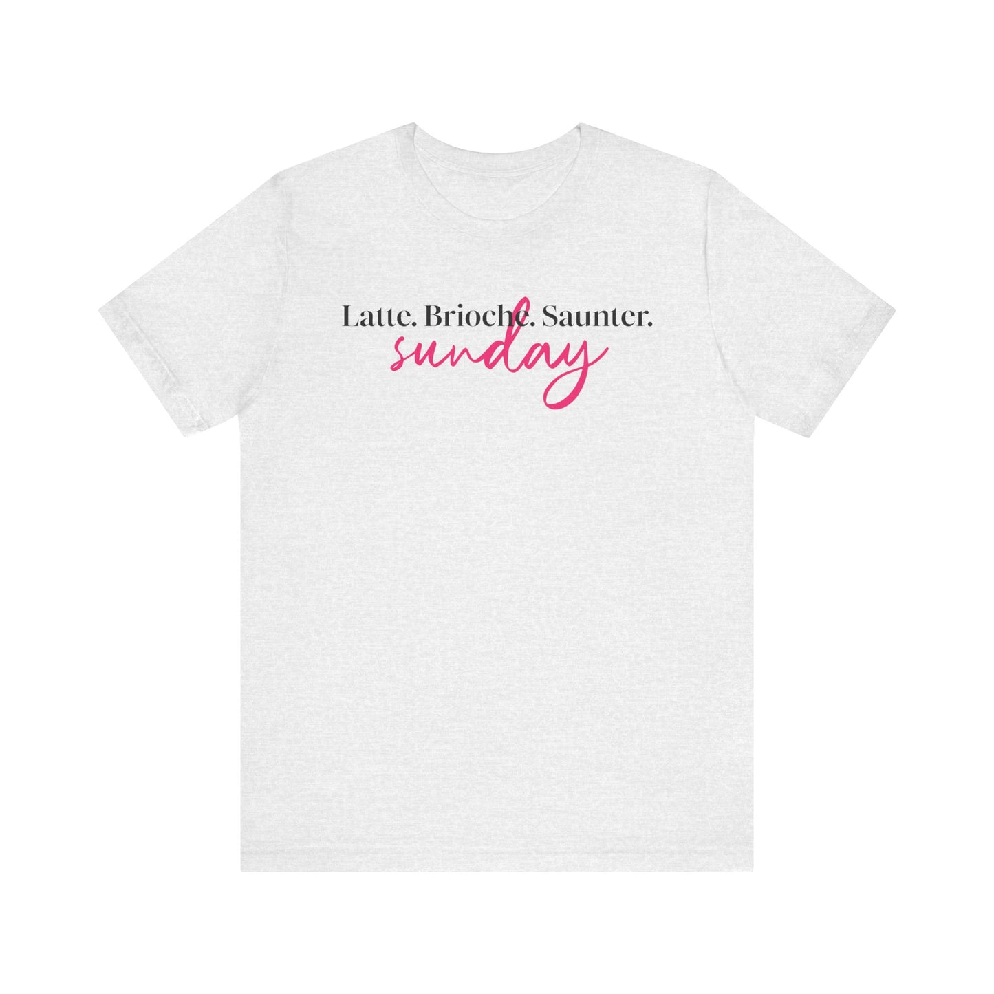 Latte Brioche Saunter Sunday T-Shirt