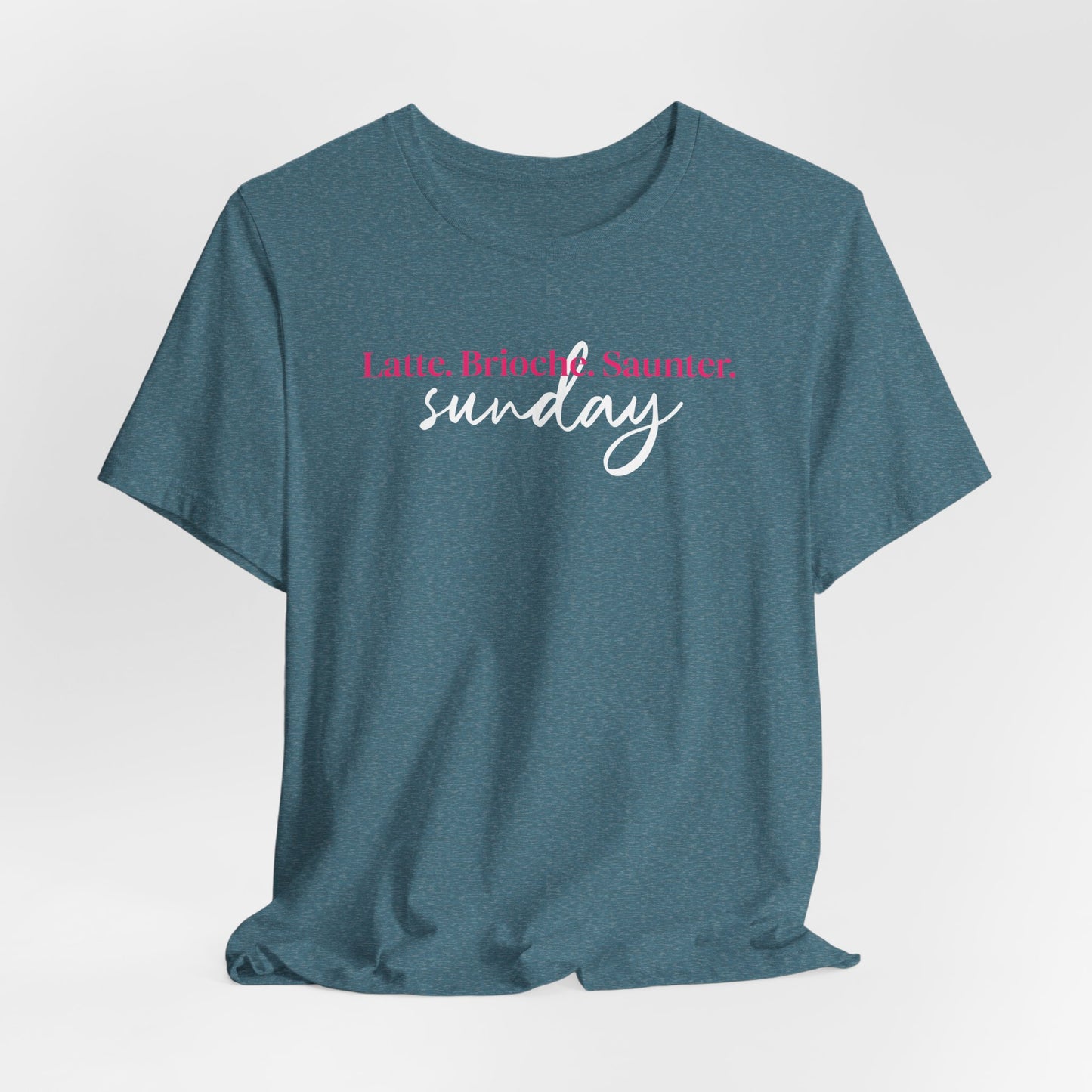 Latte Brioche Saunter Sunday T-Shirt