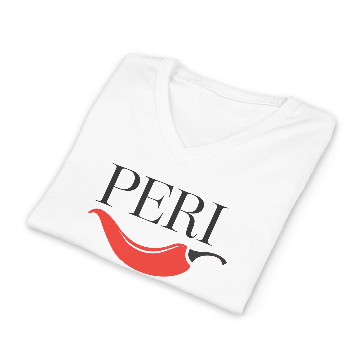 Peri Peri Menosauce Graphic Block V-Neck Tee