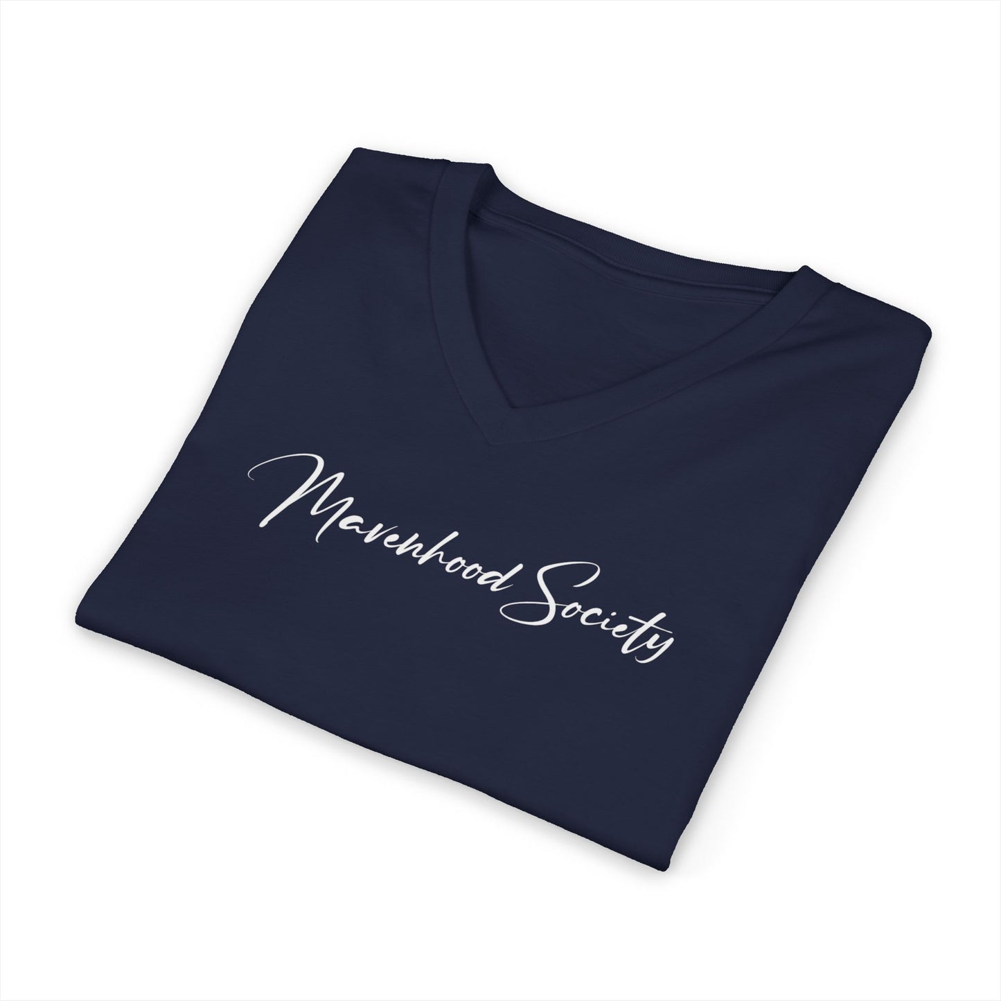 Mavenhood Society V-Neck Tee
