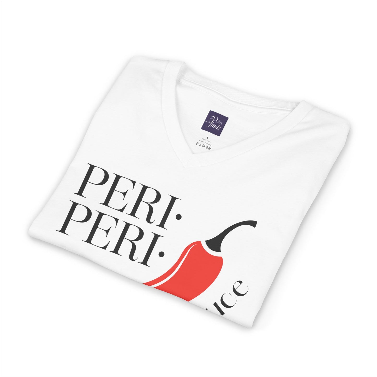 Peri Peri Meno-sauce Dash V-Neck Tee