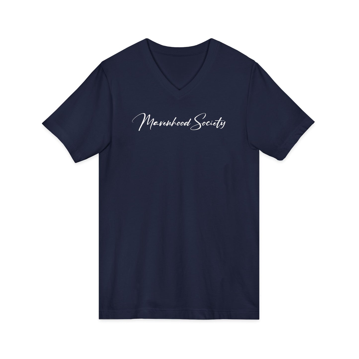 Mavenhood Society V-Neck Tee
