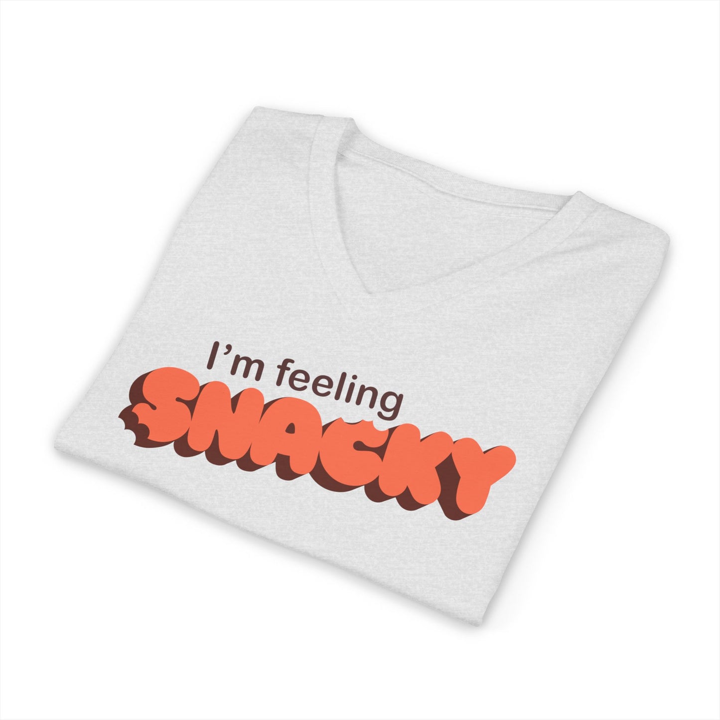 I'm Feeling Snacky V-Neck Tee