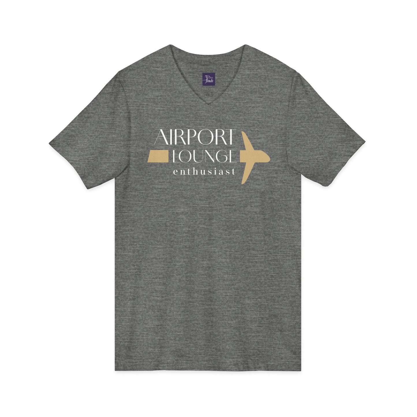 Airport Lounge Enthusiast V-Neck Tee