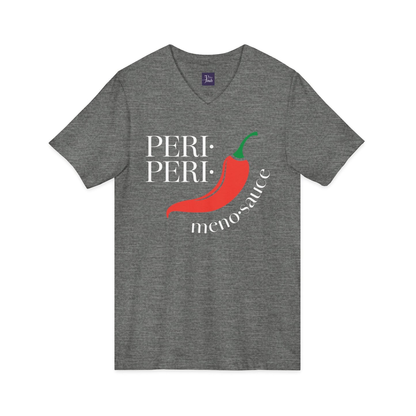 Peri Peri Meno-sauce Dash V-Neck Tee