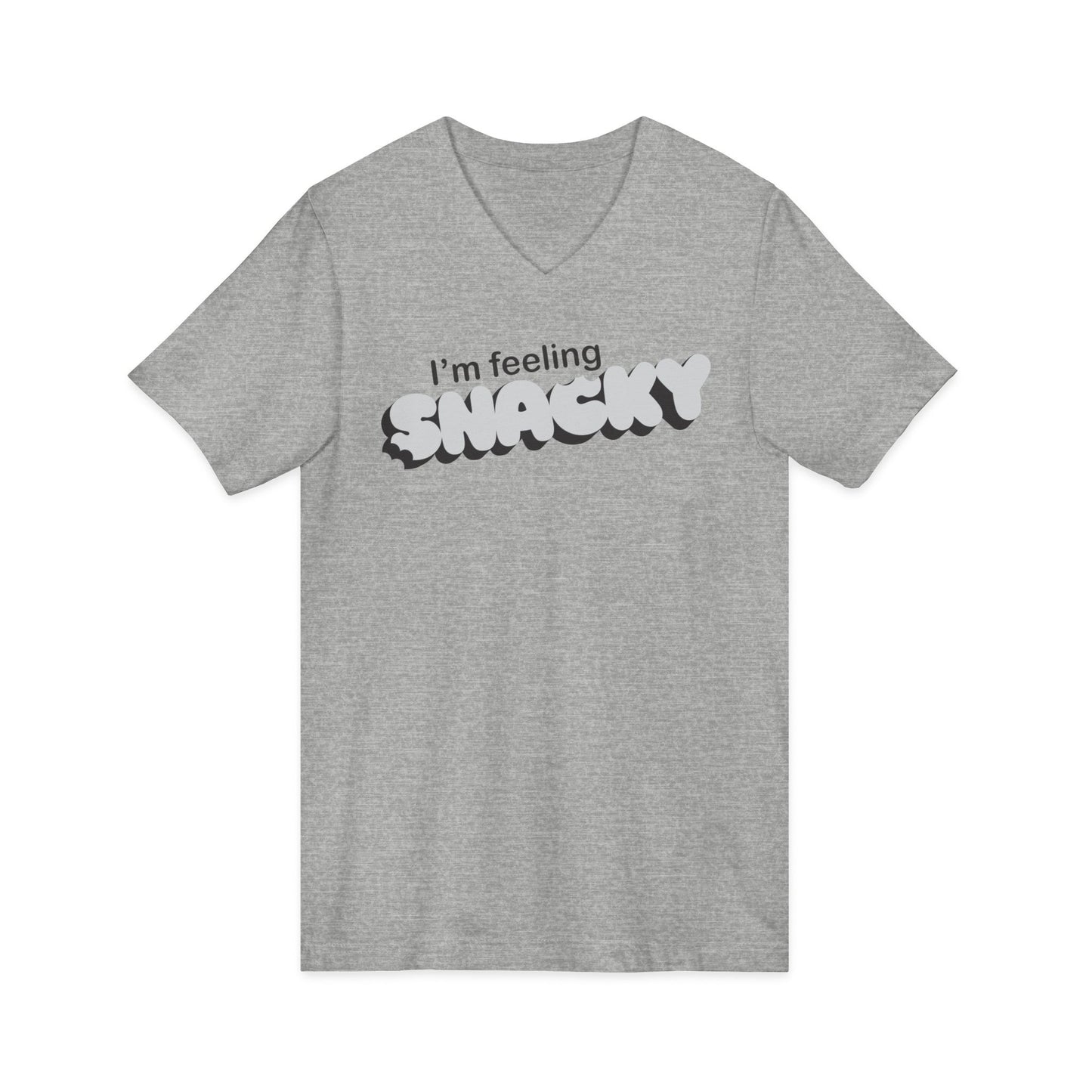 I'm Feeling Snacky V-Neck Tee
