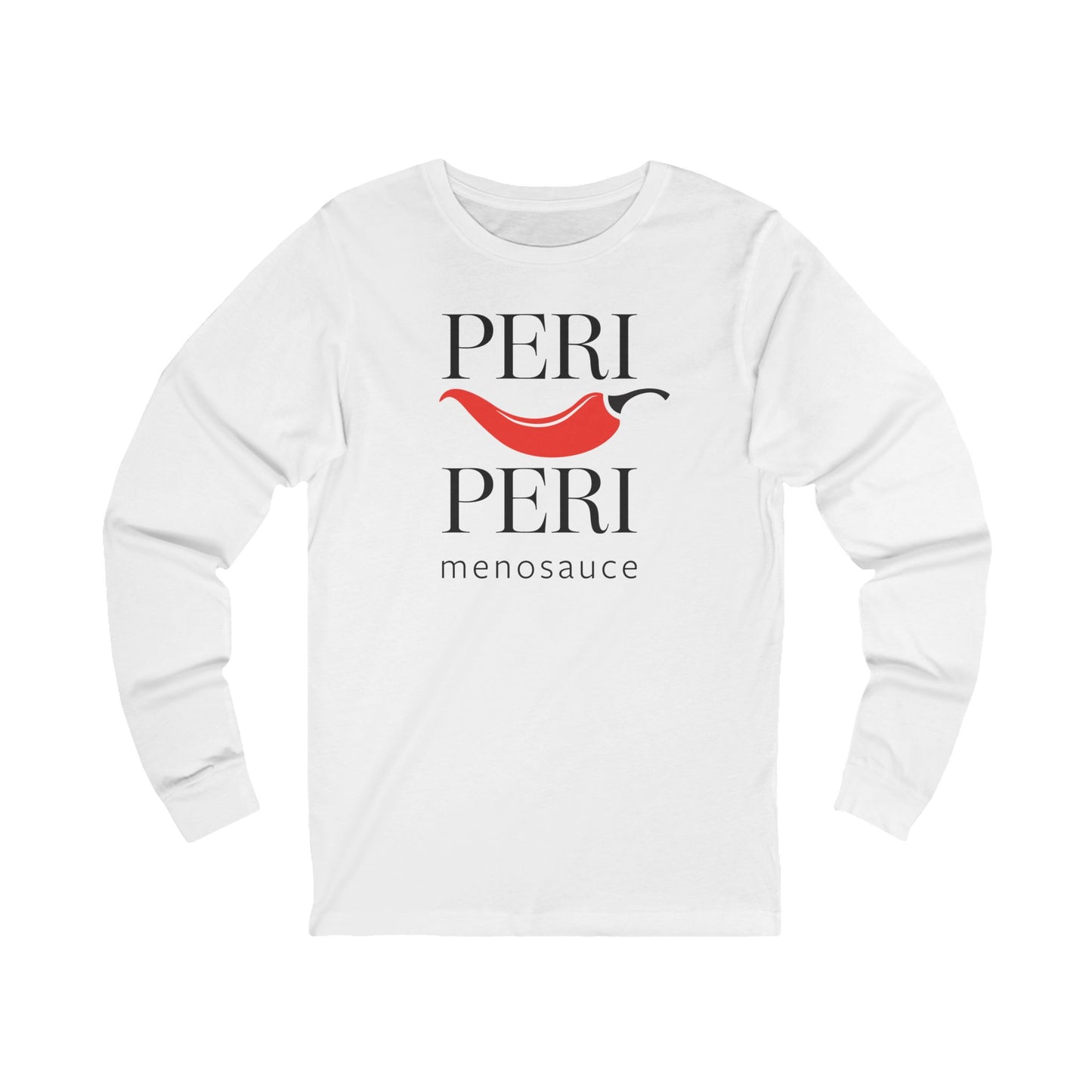 Peri Peri Menosauce Graphic Block Long Sleeve Tee