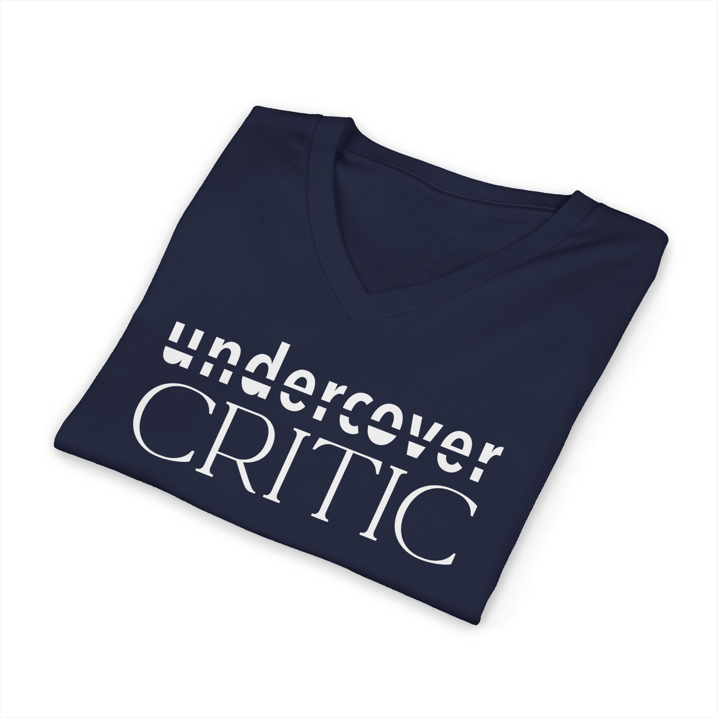 Undercover Critic V-Neck Tee