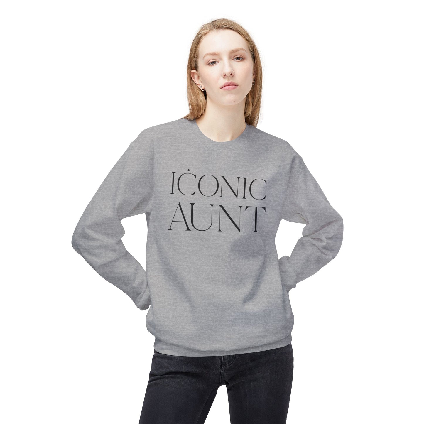 Iconic Aunt Midweight Fleece Sweatshirt