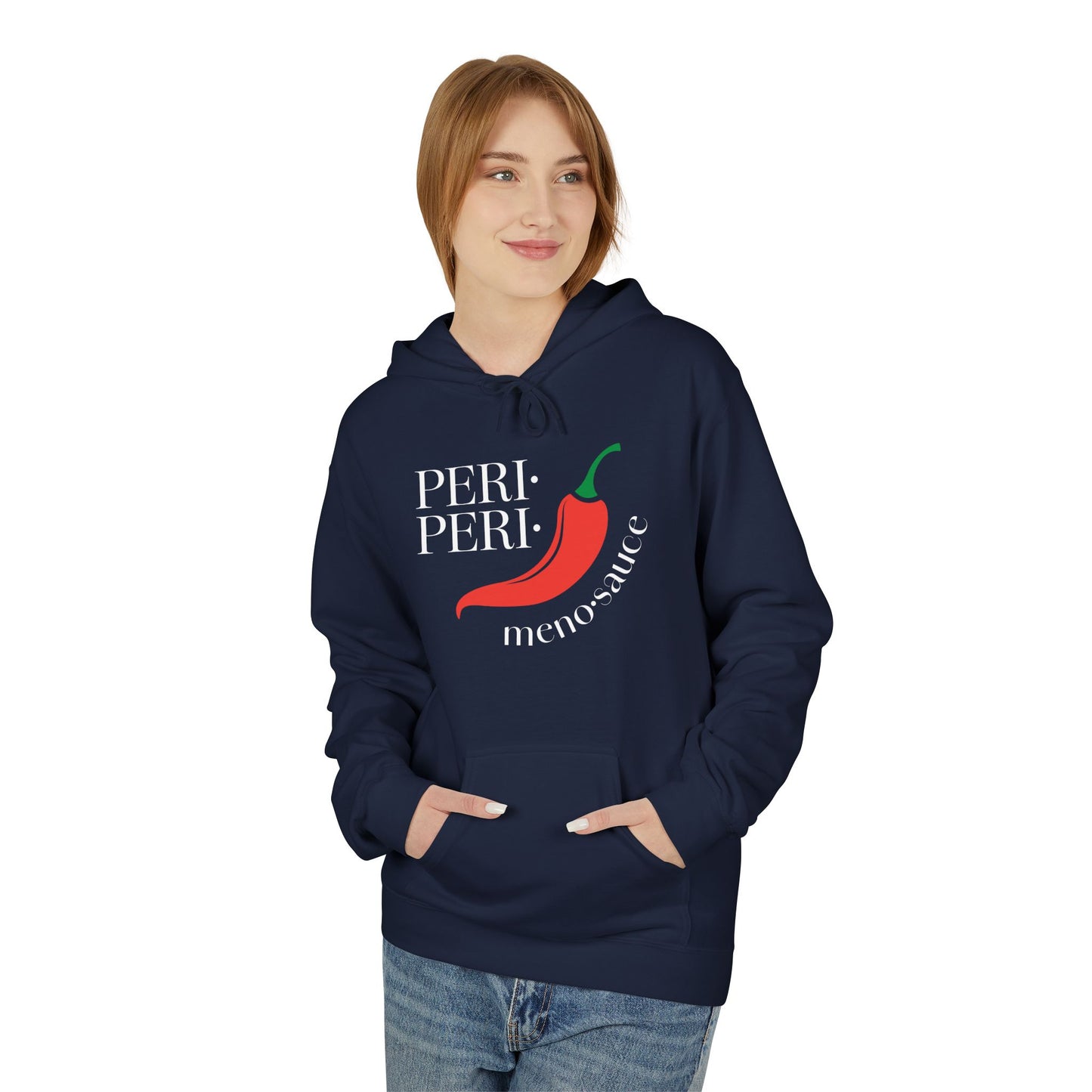 Peri Peri Meno-sauce Dash Fleece Hoodie