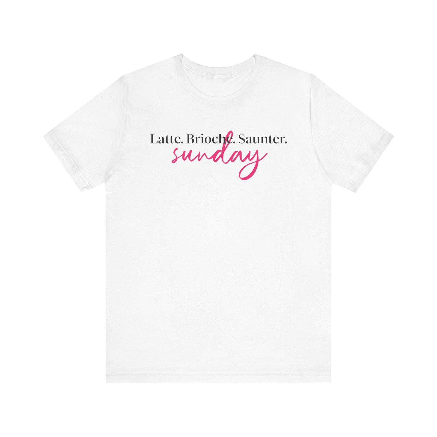 Latte Brioche Saunter Sunday T-Shirt