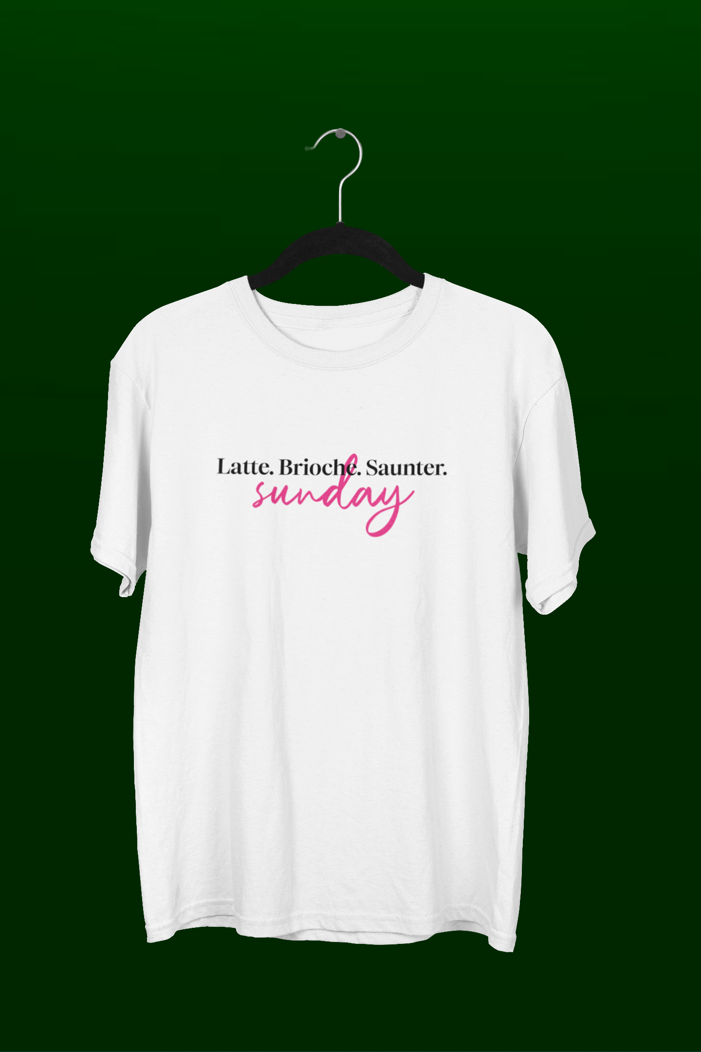 Latte Brioche Saunter Sunday T-Shirt