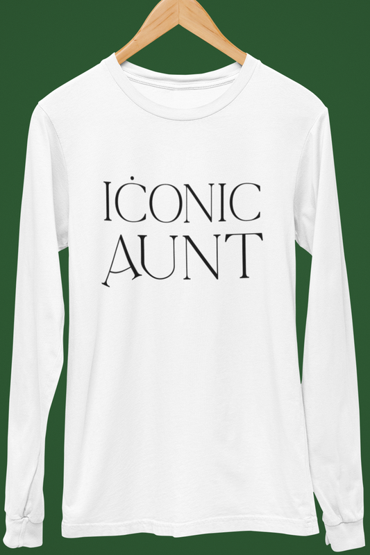 Iconic Aunt Long Sleeve Tee