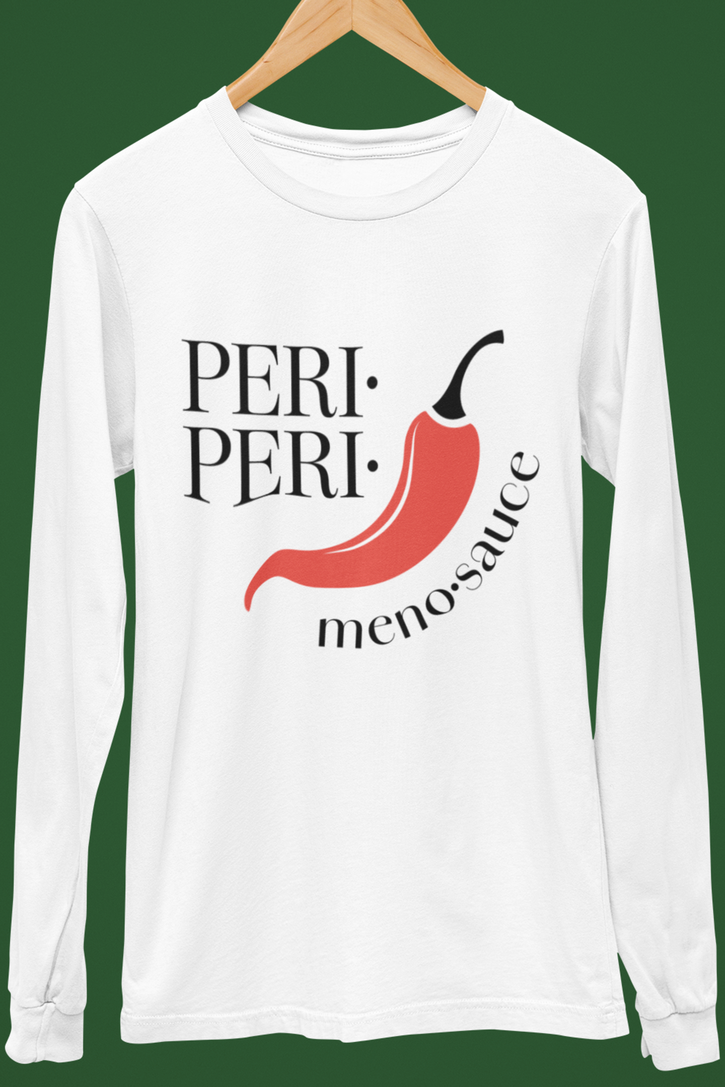 Peri Peri Meno-sauce Dash Long Sleeve Tee