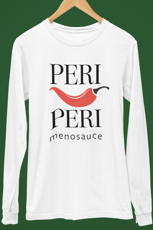 Peri Peri Menosauce Graphic Block Long Sleeve Tee