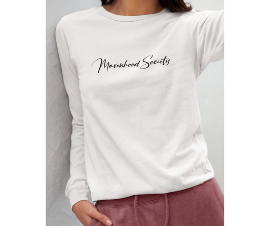 Mavenhood Society Long Sleeve Tee