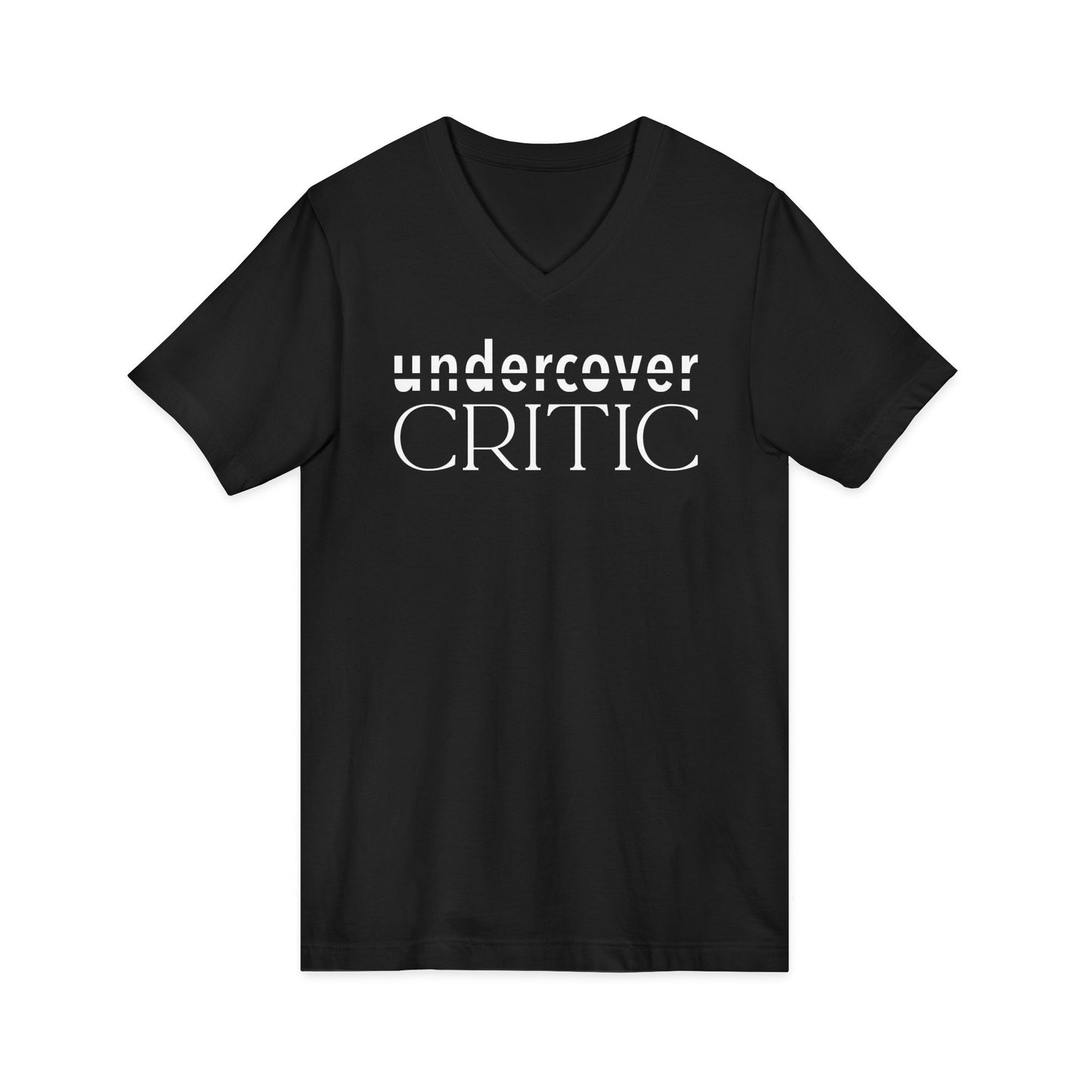 Undercover Critic V-Neck Tee