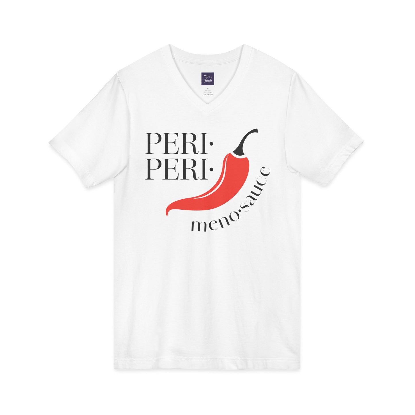 Peri Peri Meno-sauce Dash V-Neck Tee