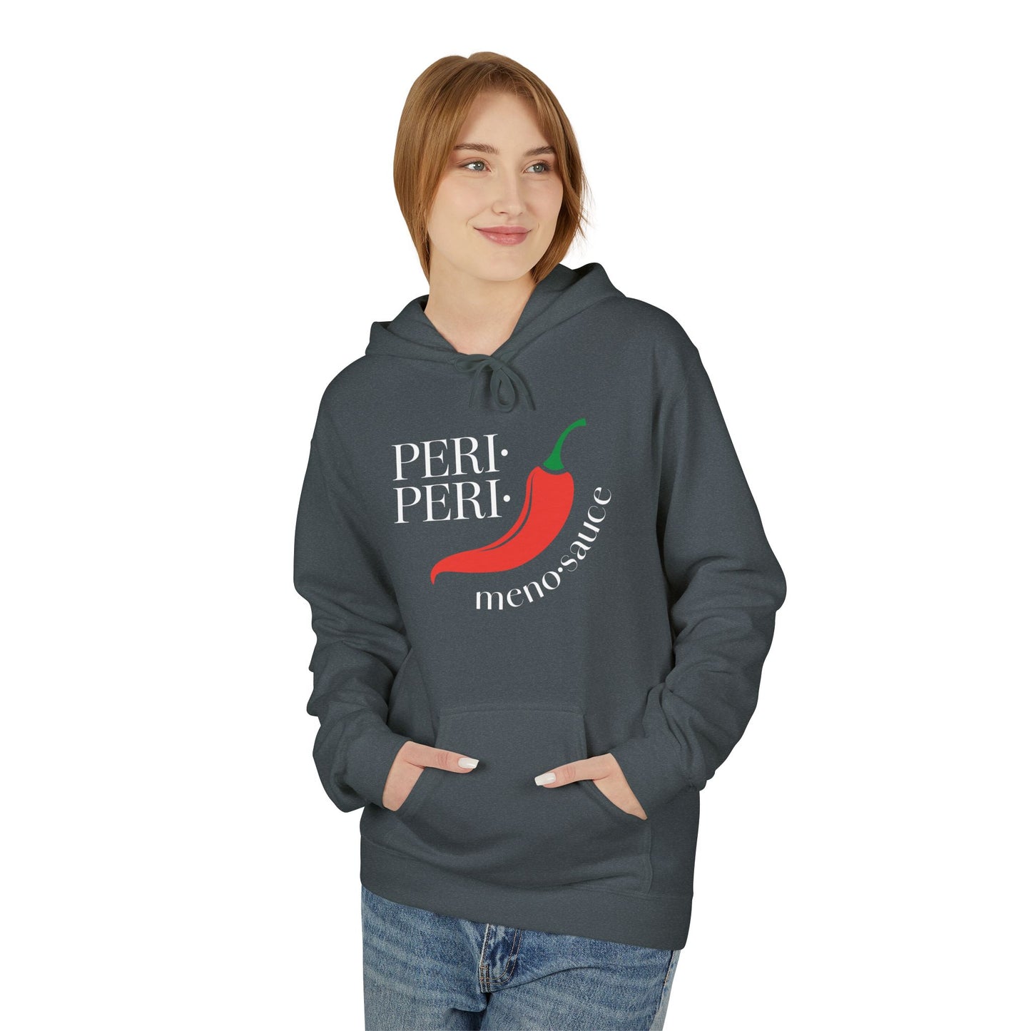 Peri Peri Meno-sauce Dash Fleece Hoodie