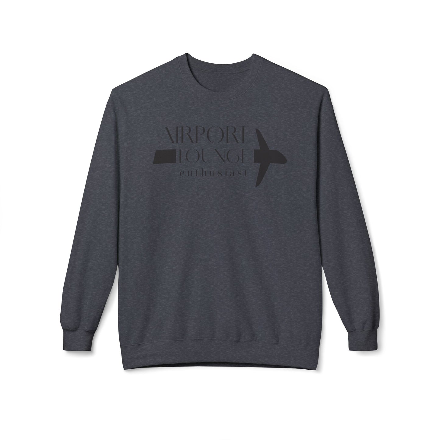 Airport Lounge Enthusiast Midweight Fleece Sweatshirt