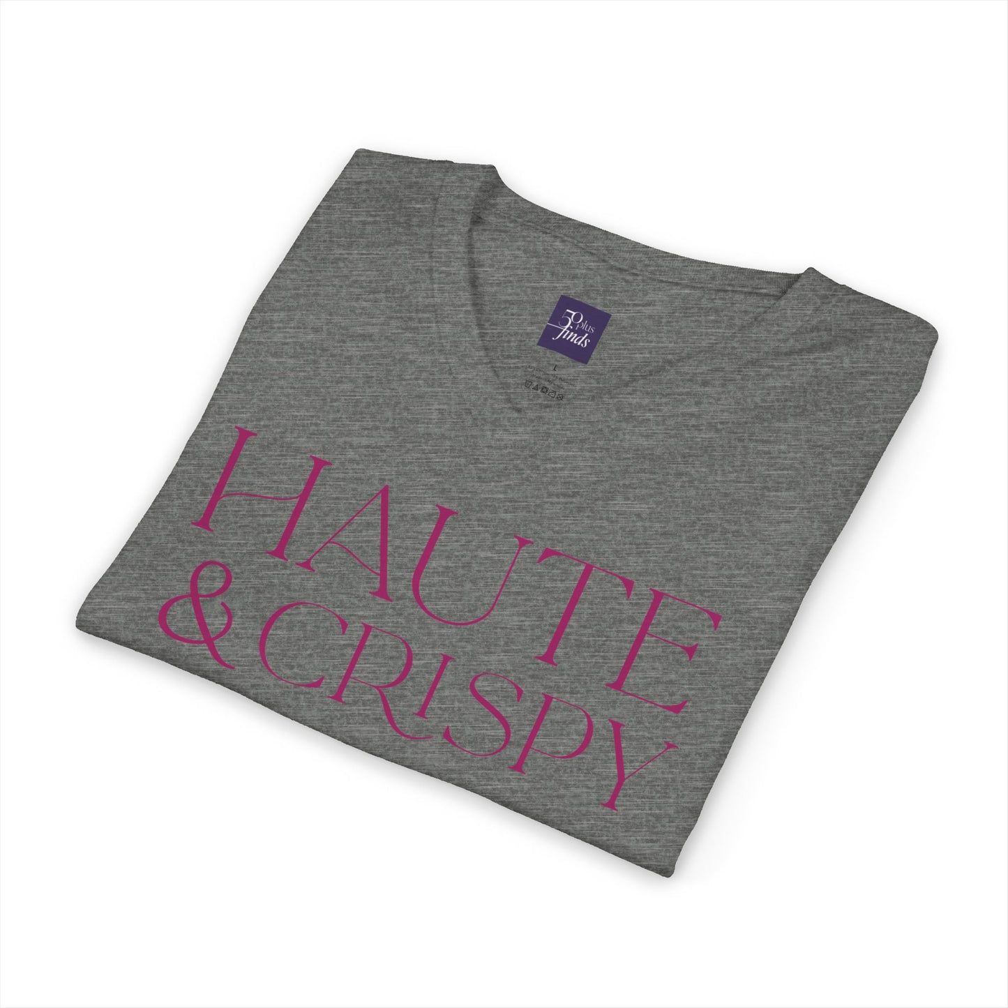 Haute & Crispy V-Neck Tee