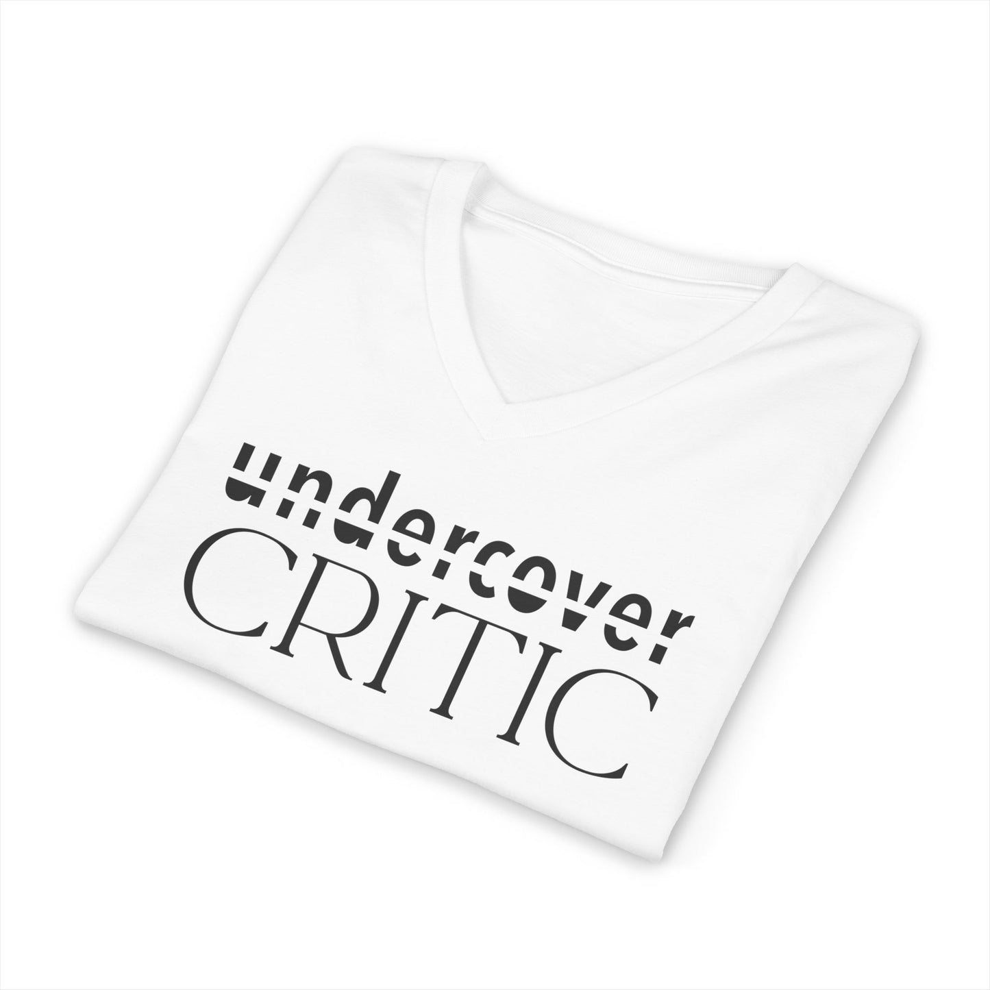 Undercover Critic V-Neck Tee