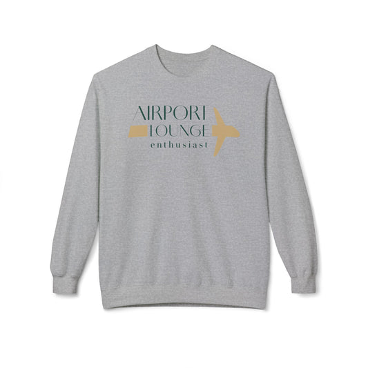 Airport Lounge Enthusiast Midweight Fleece Sweatshirt