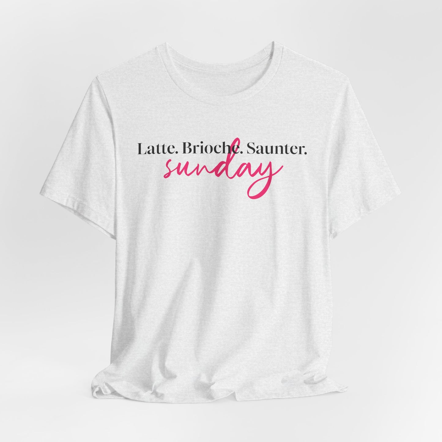 Latte Brioche Saunter Sunday T-Shirt