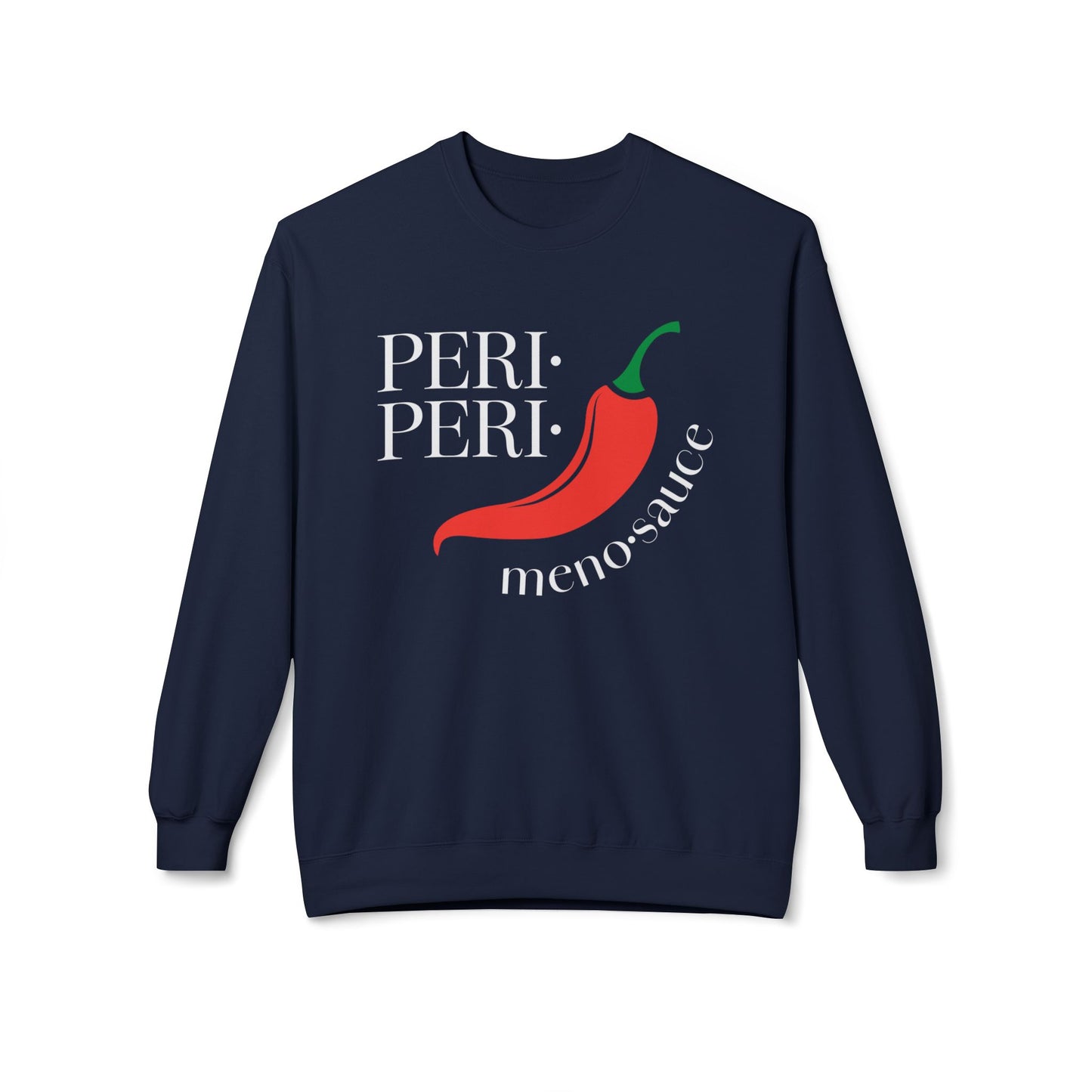 Peri Peri Meno-sauce Dash Midweight Fleece Sweatshirt