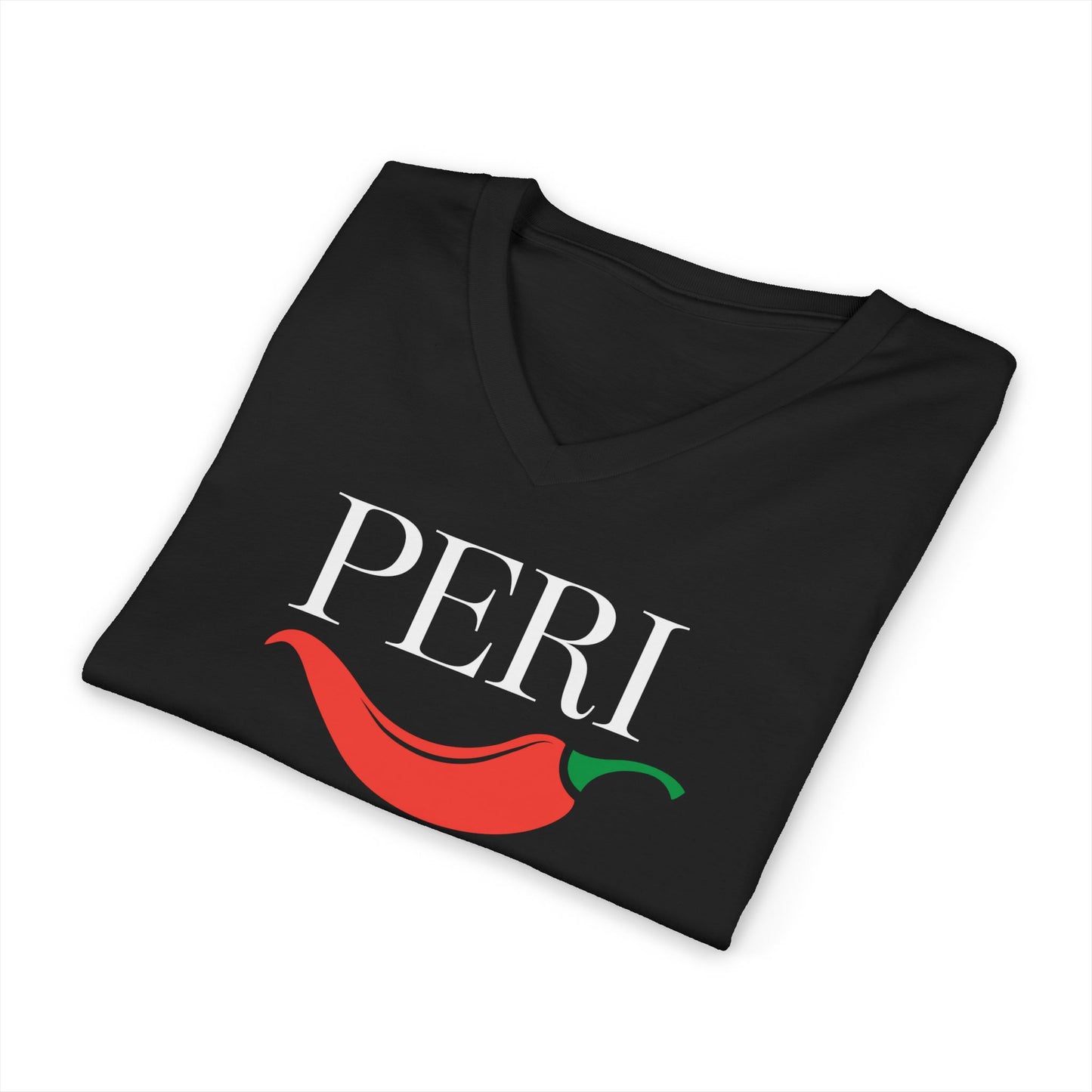Peri Peri Menosauce Graphic Block V-Neck Tee