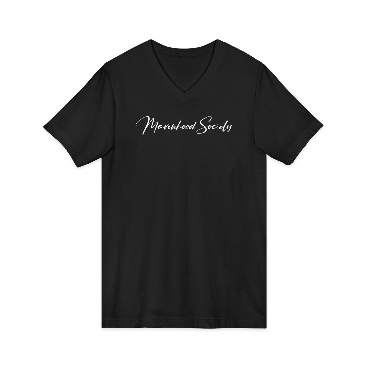 Mavenhood Society V-Neck Tee