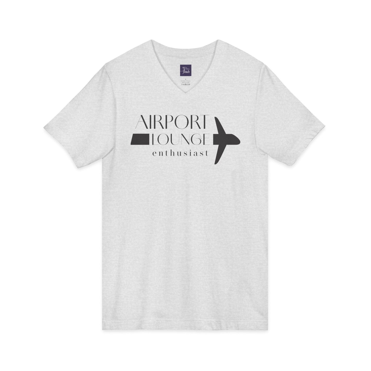 Airport Lounge Enthusiast V-Neck Tee