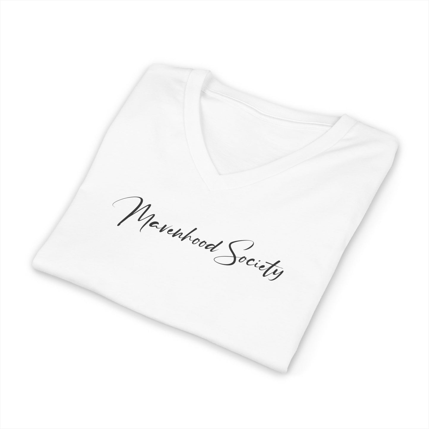 Mavenhood Society V-Neck Tee
