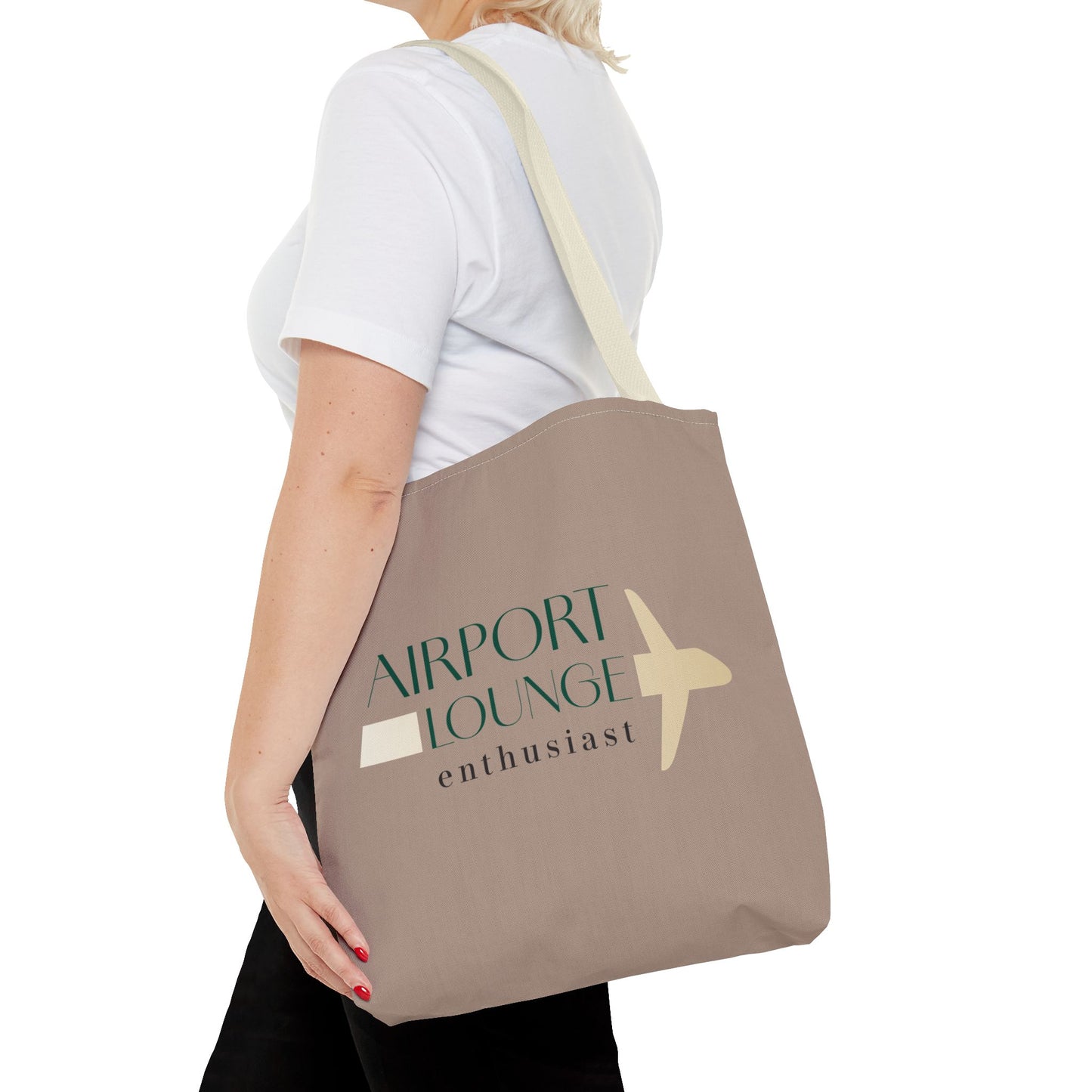 Airport Lounge Enthusiast Tote Bag for Shopping