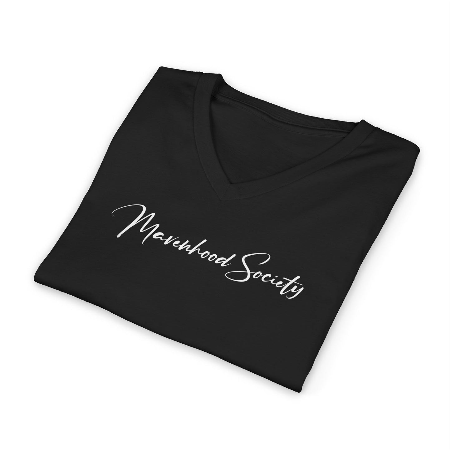 Mavenhood Society V-Neck Tee